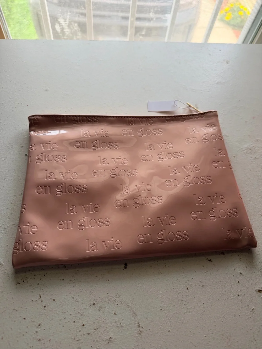 Kerastase Rose Gold Cosmetic Pouch